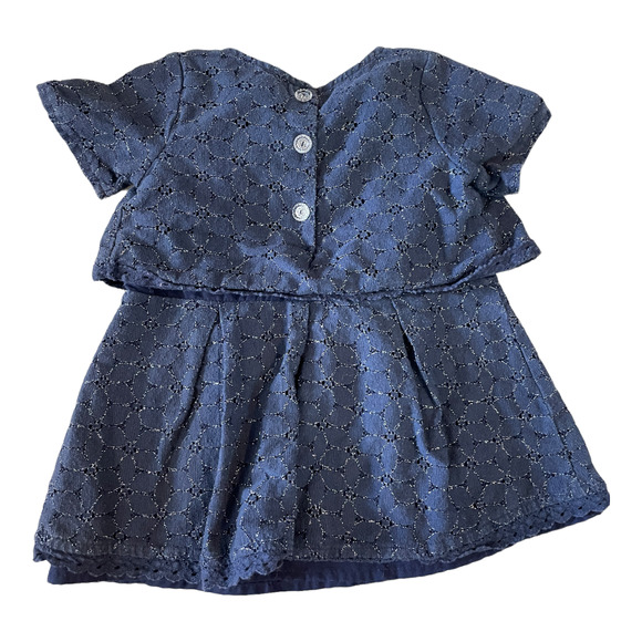 Bundle of Toddler 2T Tops A Fleece Pullover Sweatshirt Jacket and Denim Top - Picture 4 of 7